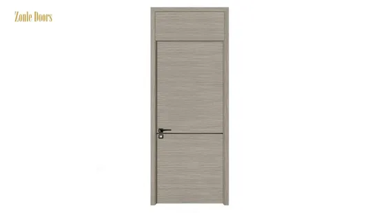 Design Waterproof Solid Wooden Room Bathroom Modern White PVC WPC Door
