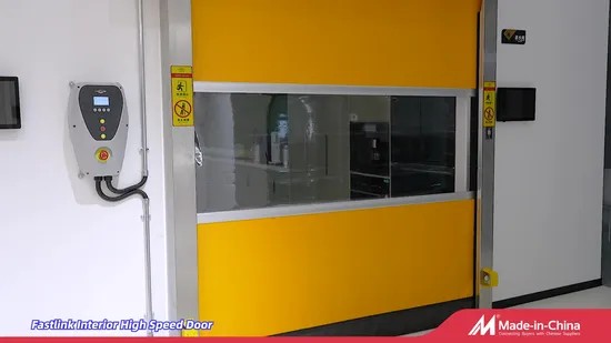 Fastlink New Product Explosion Aluminum Self Repairing Electric Interior High Speed Rolling Shutter Doors