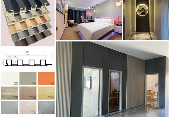 Easy Installation DIY Home Decoration WPC Wall Panel PS Cladding