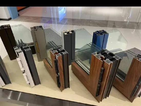 Powder Coating 6063 Aluminium Extrusion Frame for Glass Window and Door 