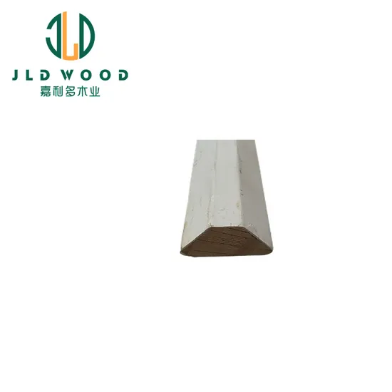 Waterproof Timber Pine Wood Wall Primed Crown Shoe Small Moulding 