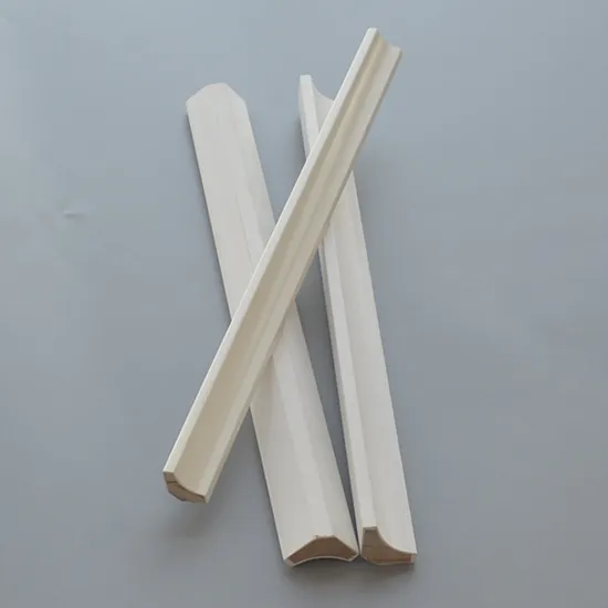 Exterior Natural New Design Moulding Decorative Solid Pine Wood Board End Skirting Moulding 