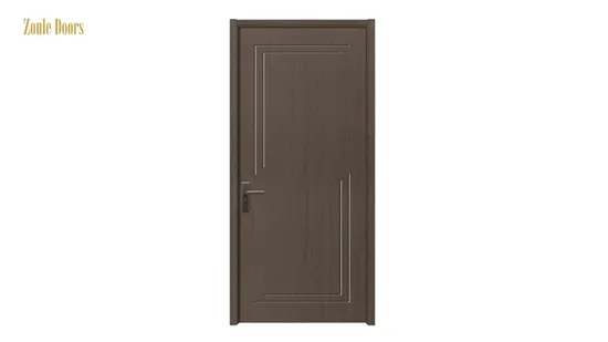 New Building Material Wood Plastic Composite Interior Carving Hollow WPC Doors 