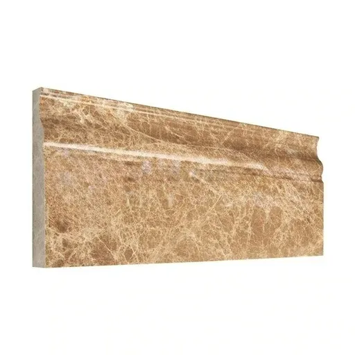Starstone Cheaper Natural Stone Wall Emperador Light Mabrle Moulding Skirting Baseboard 