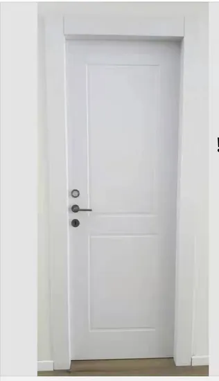 Living Room MDF Solid Wood Interior PVC Polymer WPC Door 