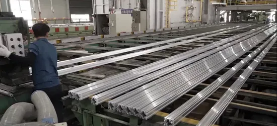 Customized Aluminum/6063/5083 Aluminum Extrusion/Cold Extrusion PVDF Coating Door Frame 